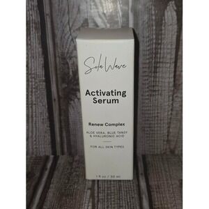 Solawave Renew Complex Activating Serum For Skincare Wands 1 Oz Hyaluronic Acid